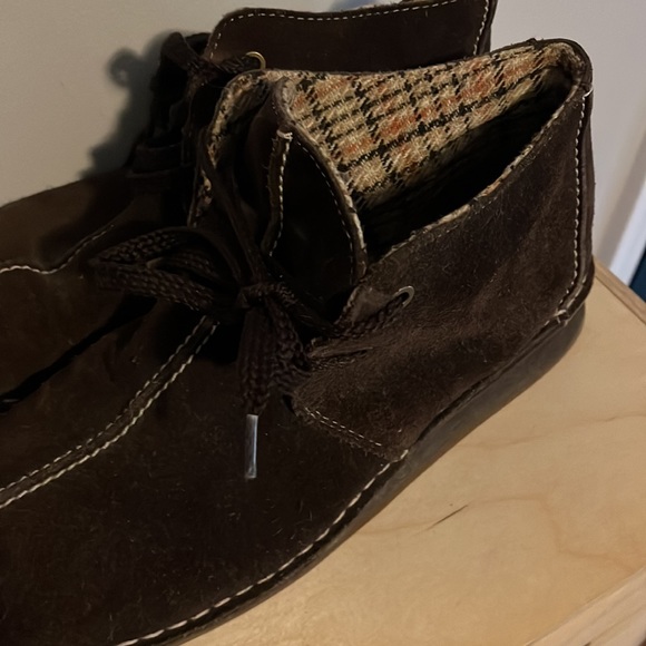 Caribbean Joe Andy brown suede chukka desert shoes Size 9.5 - Picture 10 of 11